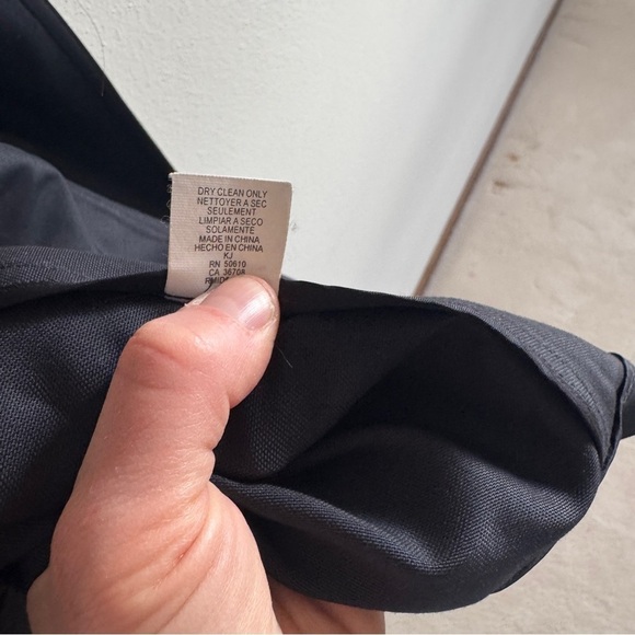 Anne Klein Open Front Jacket Blazer Black Large - Picture 7 of 12